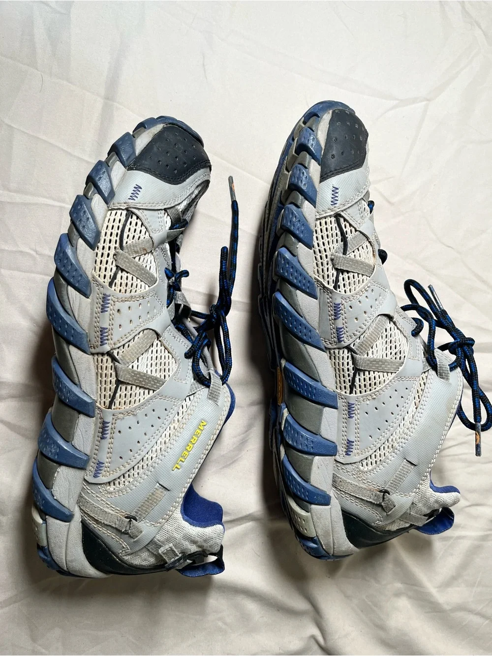 Merrell WaterPro Maipo Gray and Navy Men's Hiking Shoes